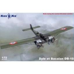 Dyle et Bacalan DB-10 French bomber - Micro Mir AMP MM72-030