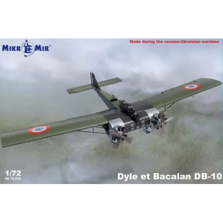 Dyle et Bacalan DB-10 French bomber, 1/72 - Micro Mir AMP MM72-030