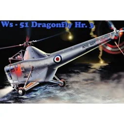 WS-51 Dragonfly Hr.3 Royal Navy - Micro Mir AMP AMP48004