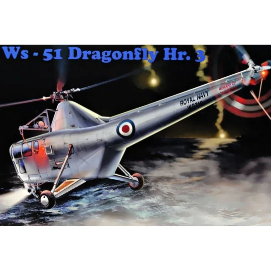WS-51 Dragonfly Hr.3 Royal Navy - Micro Mir AMP AMP48004