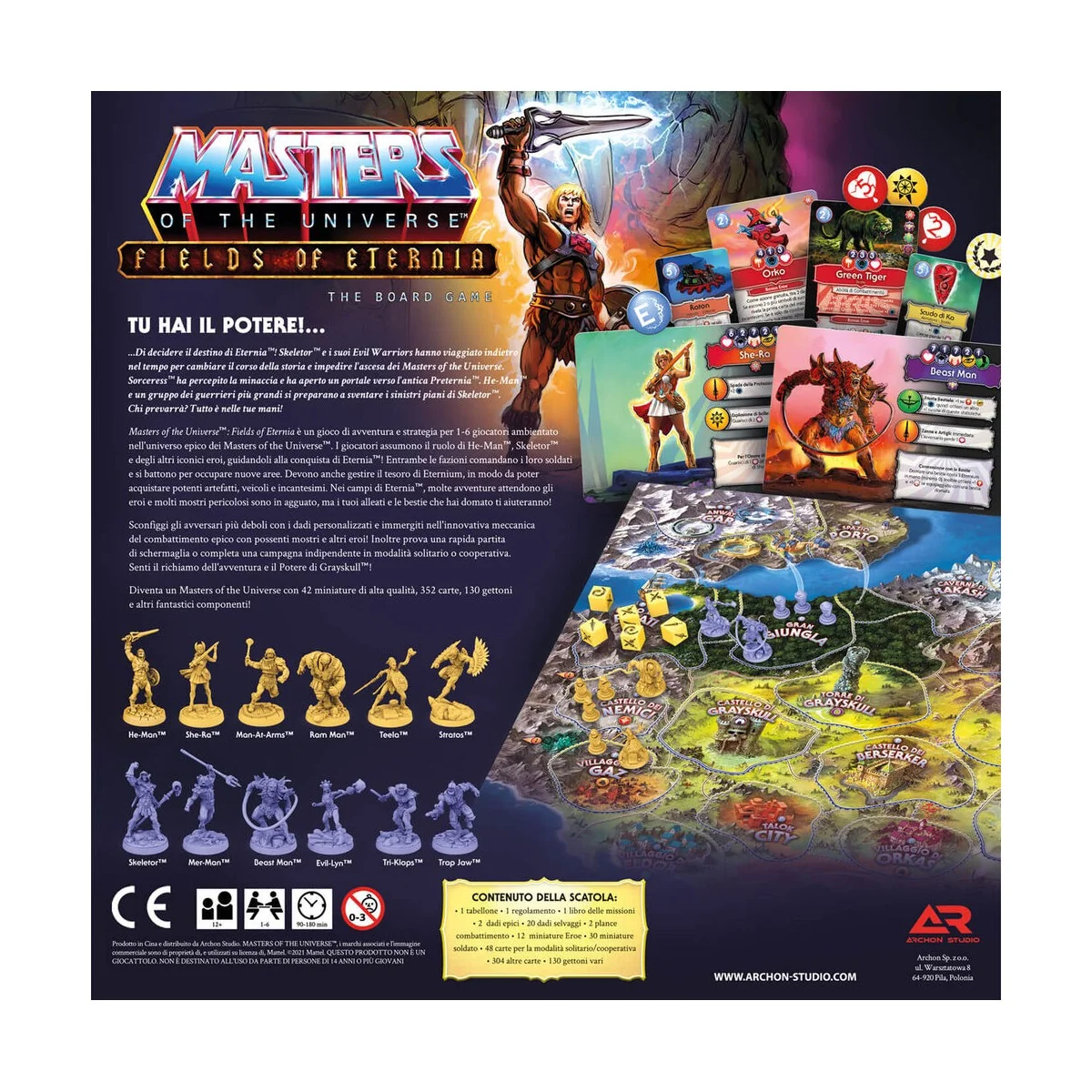Masters of the Universe: Fields of Eternia The Board Game (IT) - Ar...