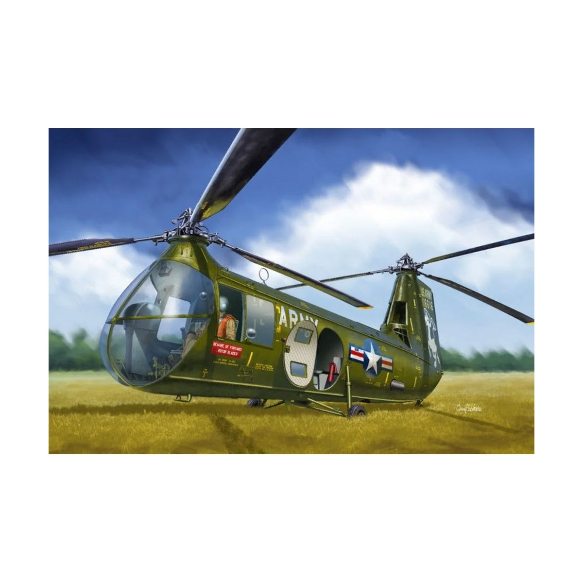 Piasecki HUP-1/HUP-2, 1/48 - Micro Mir AMP AMP48014