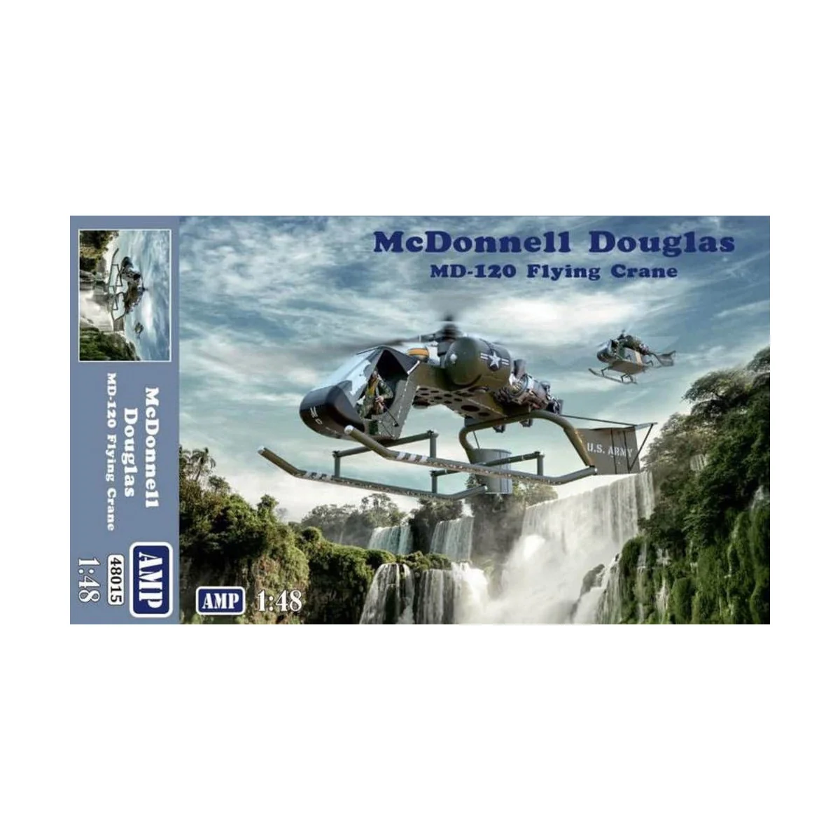 McDonnell Model 120 Flying Crane, 1/48 - Micro Mir AMP AMP48015 McDonnell Model 120 Flying Crane, 1/48 - Micro Mir AMP AMP48015