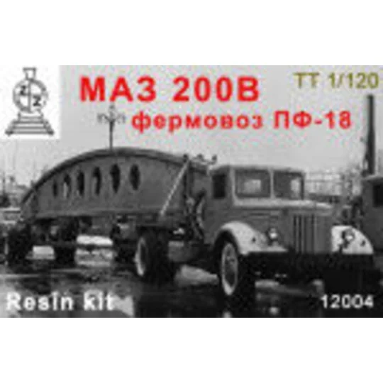 MAZ-200V PF-18., 1/120 - ZZ Modell ZZ12004 MAZ-200V PF-18., 1/120 - ZZ Modell ZZ12004