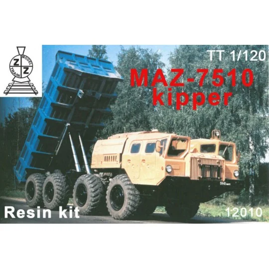 MAZ-7510 kipper, 1/120 - ZZ Modell ZZ12010 MAZ-7510 kipper, 1/120 - ZZ Modell ZZ12010