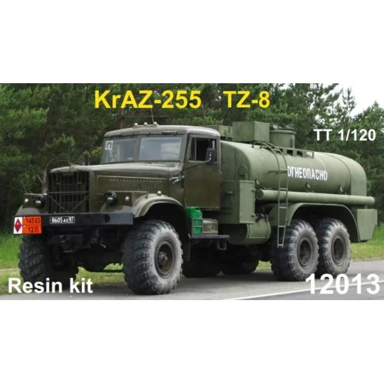 KrAZ-255 TZ-8 fuel tanker, 1/120 - ZZ Modell ZZ12013 KrAZ-255 TZ-8 fuel tanker, 1/120 - ZZ Modell ZZ12013