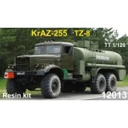 KrAZ-255 TZ-8 fuel tanker, 1/120 - ZZ Modell ZZ12013 KrAZ-255 TZ-8 fuel tanker, 1/120 - ZZ Modell ZZ12013