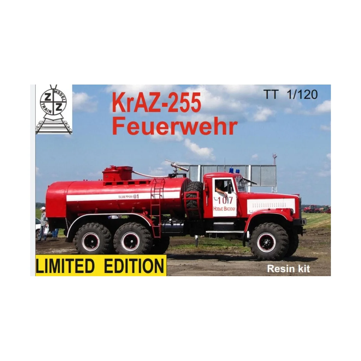 KrAZ-255 Feuerwehr, 1/120 - ZZ Modell ZZ12014