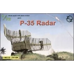 P-35 Soviet radar, resin/pe, 1/72 - ZZ Modell ZZ72001
