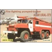 AZ-40 Ural-375 fire fighter, 1/72 - ZZ Modell ZZ72009 AZ-40 Ural-375 fire fighter, 1/72 - ZZ Modell ZZ72009