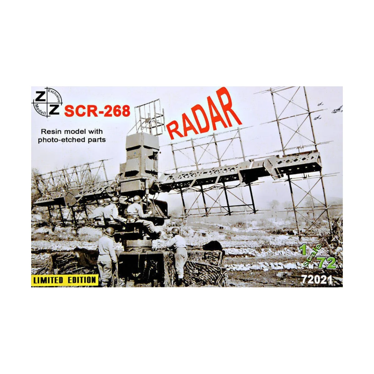 SCR-268 radar, 1/72 - ZZ Modell ZZ72021