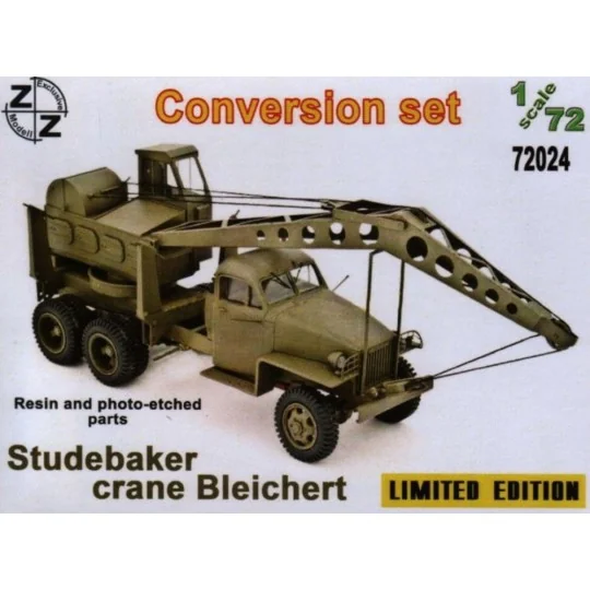 Studebaker Crane Bleichert (Conversion Set), 1/72 - ZZ Modell ZZ72024 Studebaker Crane Bleichert (Conversion Set), 1/72 - ZZ Modell ZZ72024