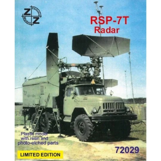 RSP-7T radar, 1/72 - ZZ Modell ZZ72029 RSP-7T radar, 1/72 - ZZ Modell ZZ72029