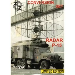 Radar P-15 (Conversion Set, without vehicle), 1/72 - ZZ Modell ZZ72036