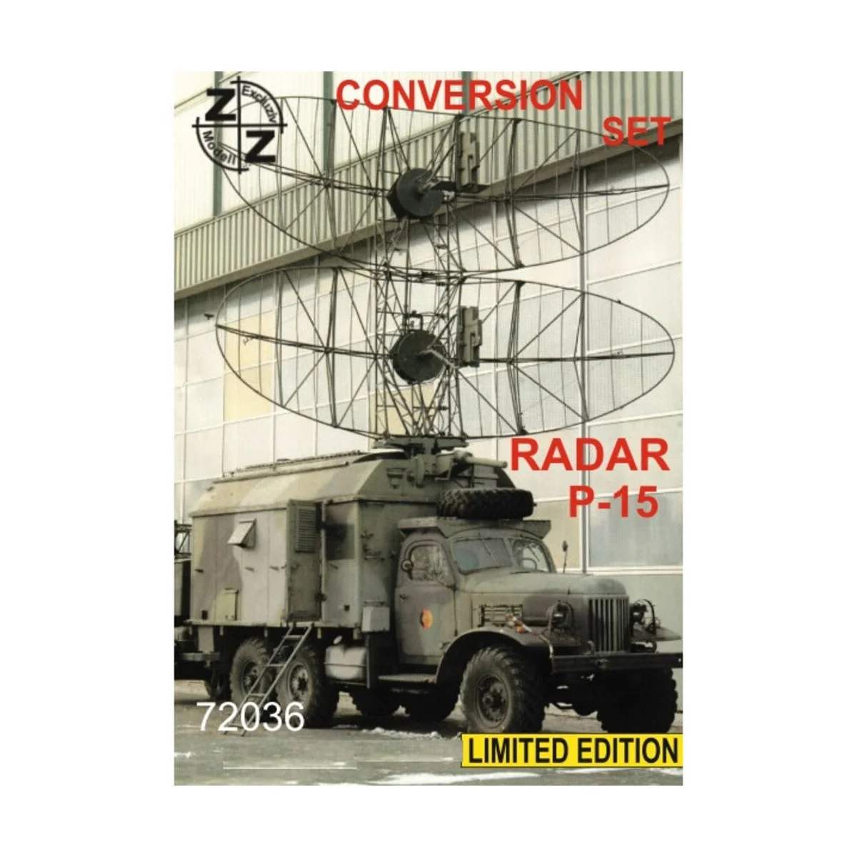Radar P-15 (Conversion Set, without vehicle) - ZZ Modell ZZ72036