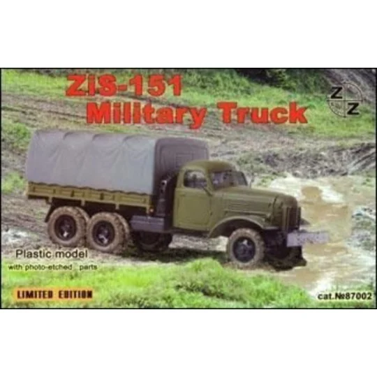 Zis-151 military truck, 1/87 - ZZ Modell ZZ87002 Zis-151 military truck, 1/87 - ZZ Modell ZZ87002
