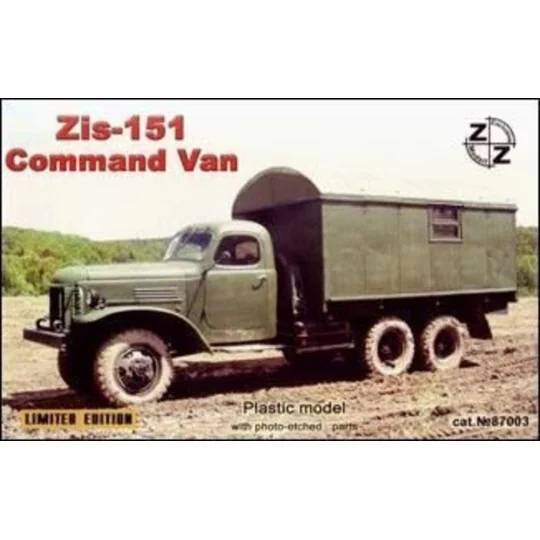Zis-151 command van, 1/87 - ZZ Modell ZZ87003 Zis-151 command van, 1/87 - ZZ Modell ZZ87003