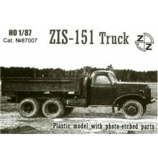 ZiS-151 truck, 1/87 - ZZ Modell ZZ87007 ZiS-151 truck, 1/87 - ZZ Modell ZZ87007