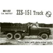 ZiS-151 truck, 1/87 - ZZ Modell ZZ87007 ZiS-151 truck, 1/87 - ZZ Modell ZZ87007