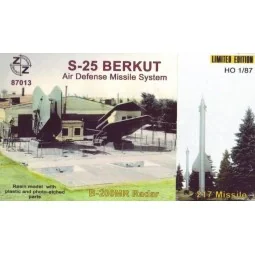 S-25 Berkut air defense missile system, 1/87 - ZZ Modell ZZ87013