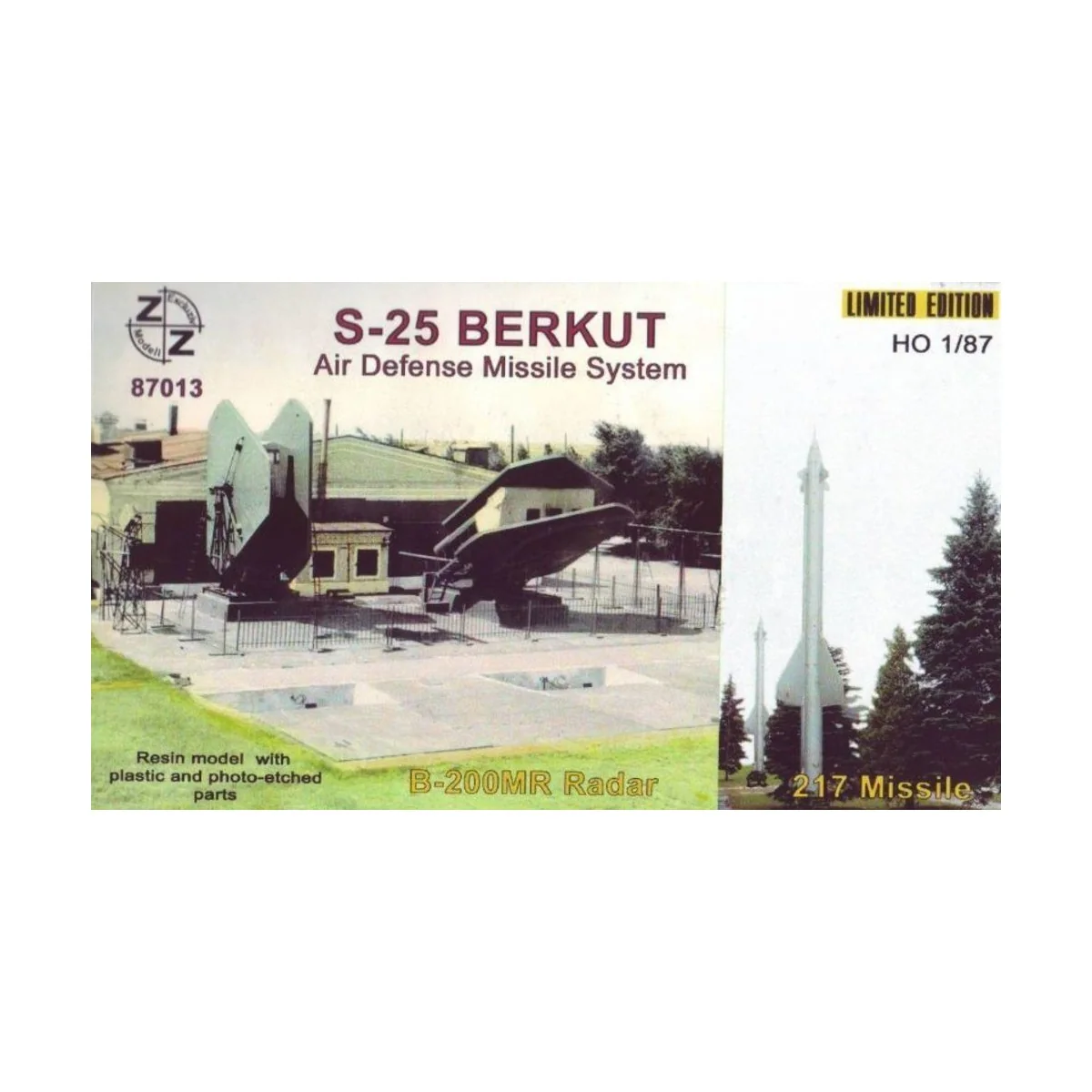 S-25 Berkut air defense missile system, 1/87 - ZZ Modell ZZ87013