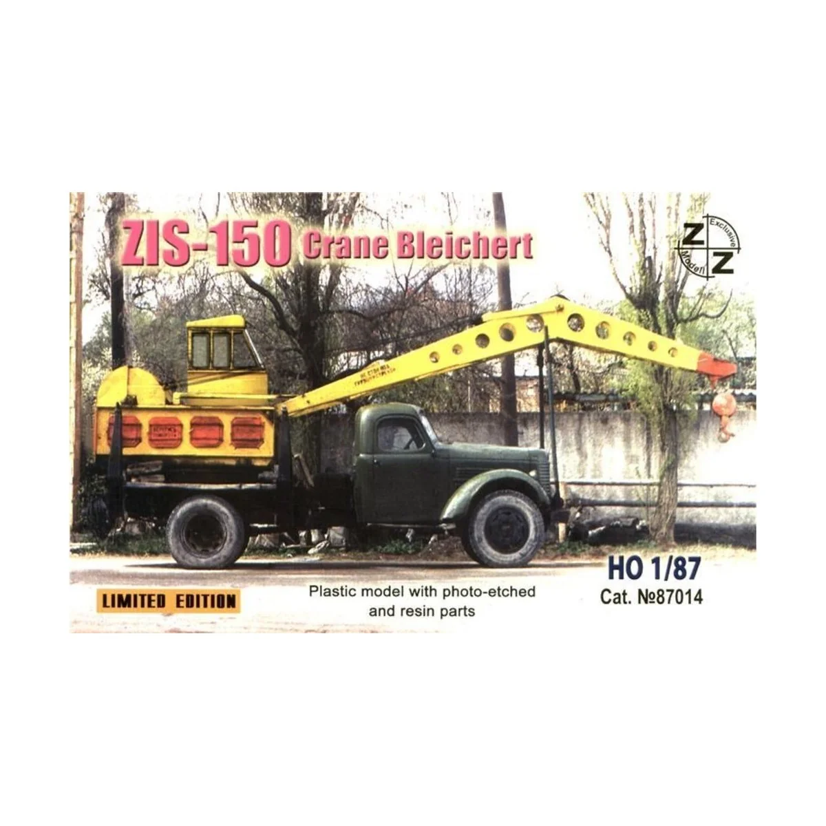 ZiS-150 Crane Bleichert, 1/87 - ZZ Modell ZZ87014 ZiS-150 Crane Bleichert, 1/87 - ZZ Modell ZZ87014