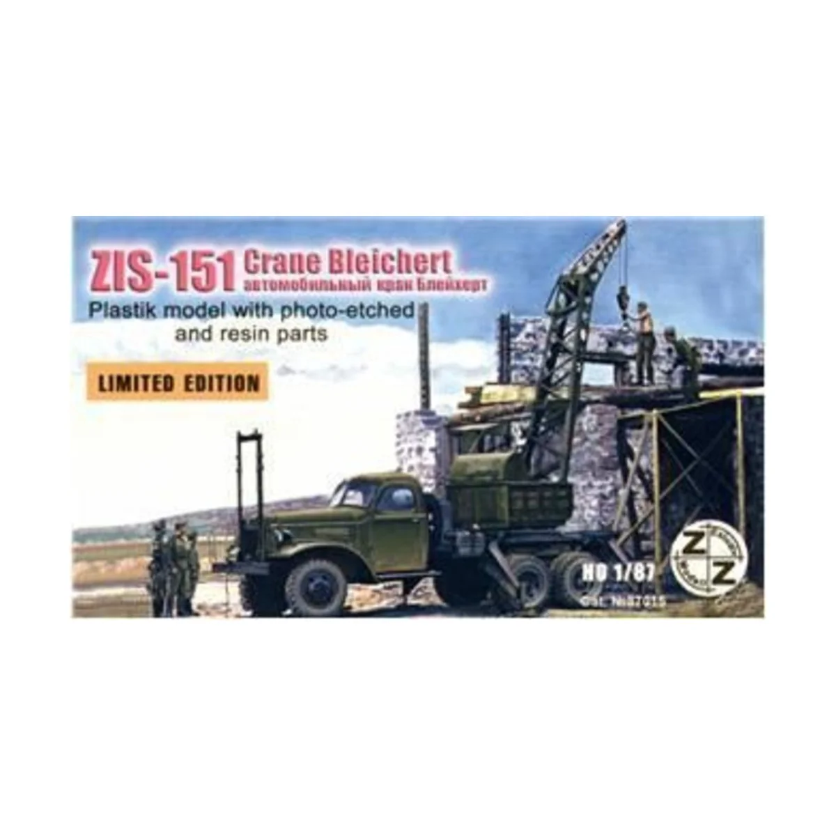 ZiS-151 Crane Bleichert, 1/87 - ZZ Modell ZZ87015