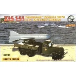 ZiS-151 vehicle w. P-15 anti-ship miss., 1/87 - ZZ Modell ZZ87019