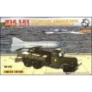 ZiS-151 vehicle w. P-15 anti-ship miss. - ZZ Modell ZZ87019