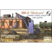 RK-3 Michurin crawler rotary crane with greifer, 1/87 - ZZ Modell Z... RK-3 Michurin crawler rotary crane with greifer, 1/87 - ZZ Modell Z...