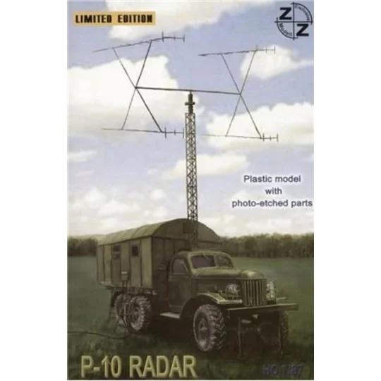 P-10 Soviet radar vehicle, 1/87 - ZZ Modell ZZ87025 P-10 Soviet radar vehicle, 1/87 - ZZ Modell ZZ87025