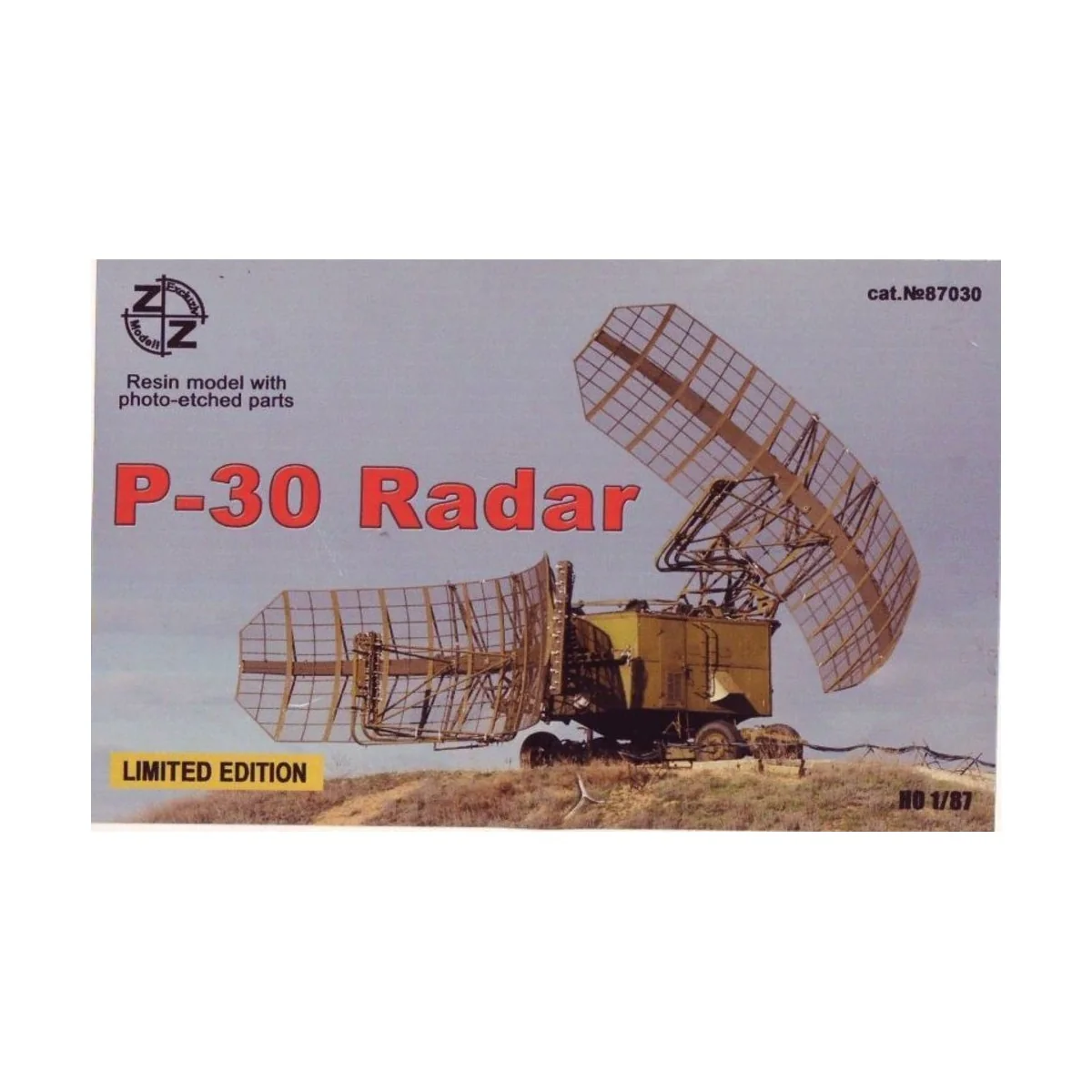 P-30 Soviet radar vehicle, 1/87 - ZZ Modell ZZ87030