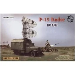 P-15 soviet radar vehicle, 1/87 - ZZ Modell ZZ87031