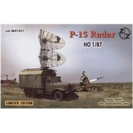 P-15 soviet radar vehicle, 1/87 - ZZ Modell ZZ87031