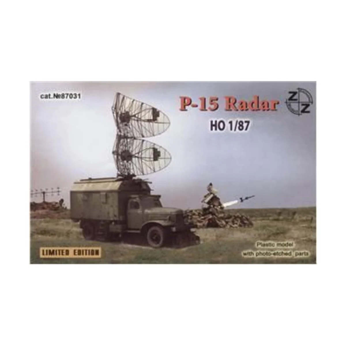 P-15 soviet radar vehicle, 1/87 - ZZ Modell ZZ87031