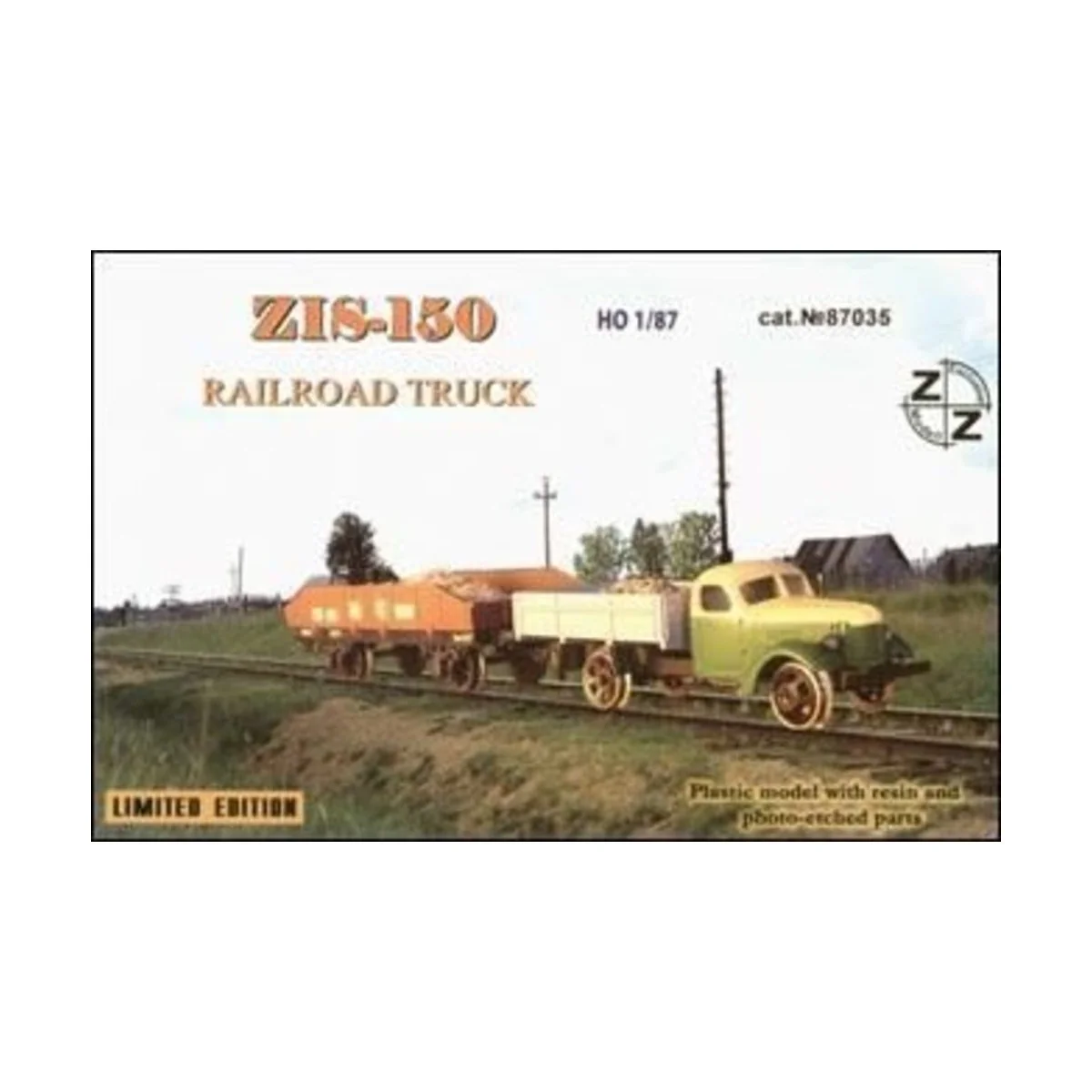 ZiS-150 Soviet railroad truck - ZZ Modell ZZ87035