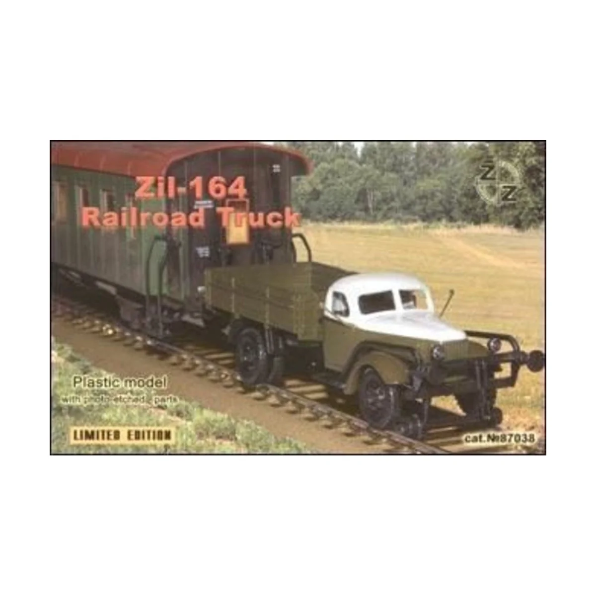 ZiL-164 Soviet railroad truck, 1/87 - ZZ Modell ZZ87038