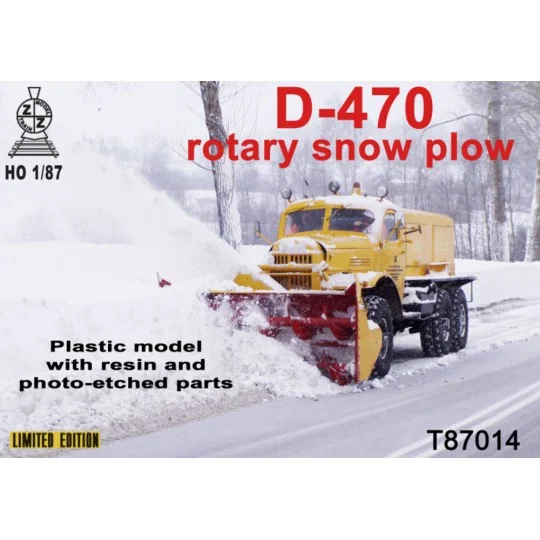 D-470 rotary snow plow - ZZ Modell ZZ-T87014