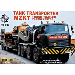 Volat MZKT Tank Transporter, Limited Edit Edition, 1/87 - ZZ Modell...