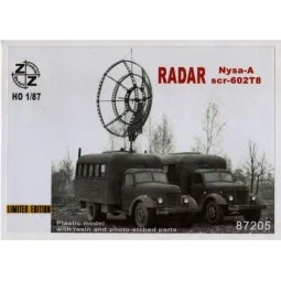 Nysa-A scr-602T8 radar, 1/87 - ZZ Modell ZZ87205