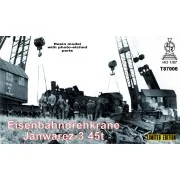 Eisenbahndrehkrane Janwarez-3 45t, 1/87 - ZZ Modell ZZ-T87006 Eisenbahndrehkrane Janwarez-3 45t, 1/87 - ZZ Modell ZZ-T87006