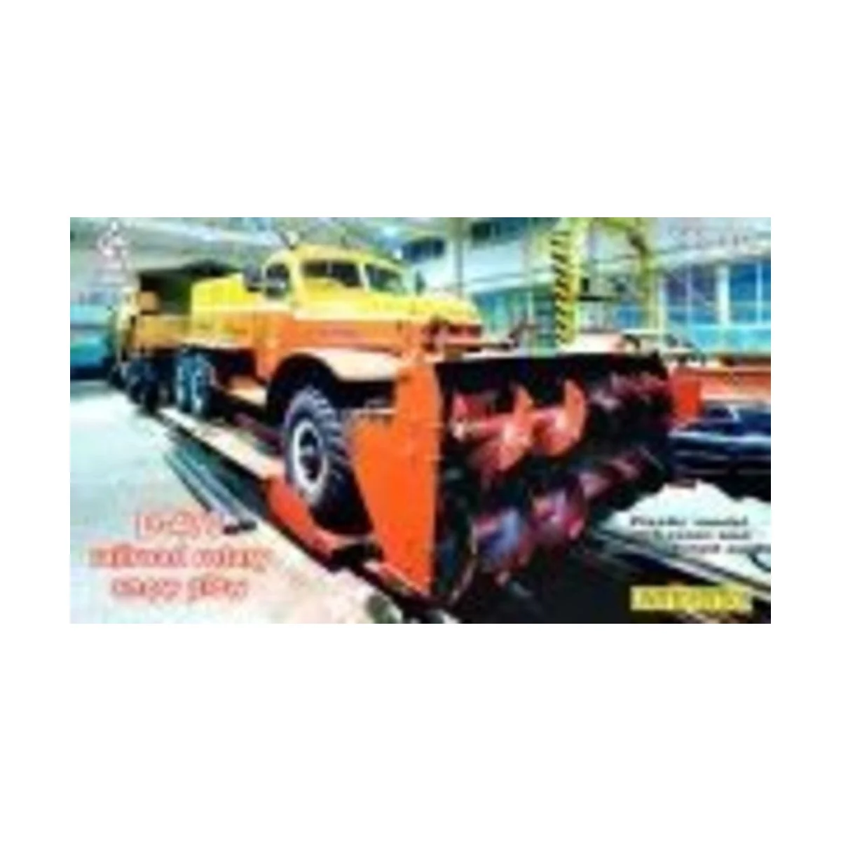 D-470 railroad rotary snow plow, 1/87 - ZZ Modell ZZ-T87008