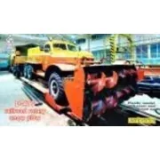 D-470 railroad rotary snow plow - ZZ Modell ZZ-T87008