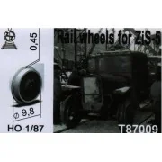 Rail wheels for ZiS-5, 1/87 - ZZ Modell ZZ-T87009