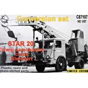 STAR 20 Crane Bleichert, Conversion Set, 1/87 - ZZ Modell ZZ-C87107