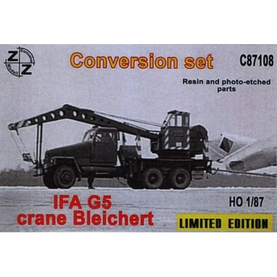 Conversion Set. IFA G5 Crane Bleichert, 1/87 - ZZ Modell ZZ-C87108