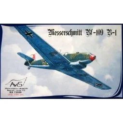 Me Bf-109 B-1 WWII German fighter, 1/72 - Avis AV72009