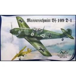 Me Bf-109 D-1 WWII German fighter, 1/72 - Avis AV72010