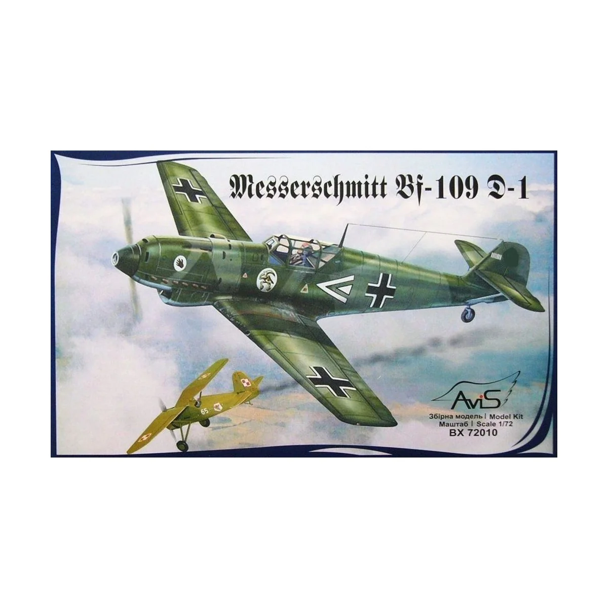 Me Bf-109 D-1 WWII German fighter - Avis AV72010