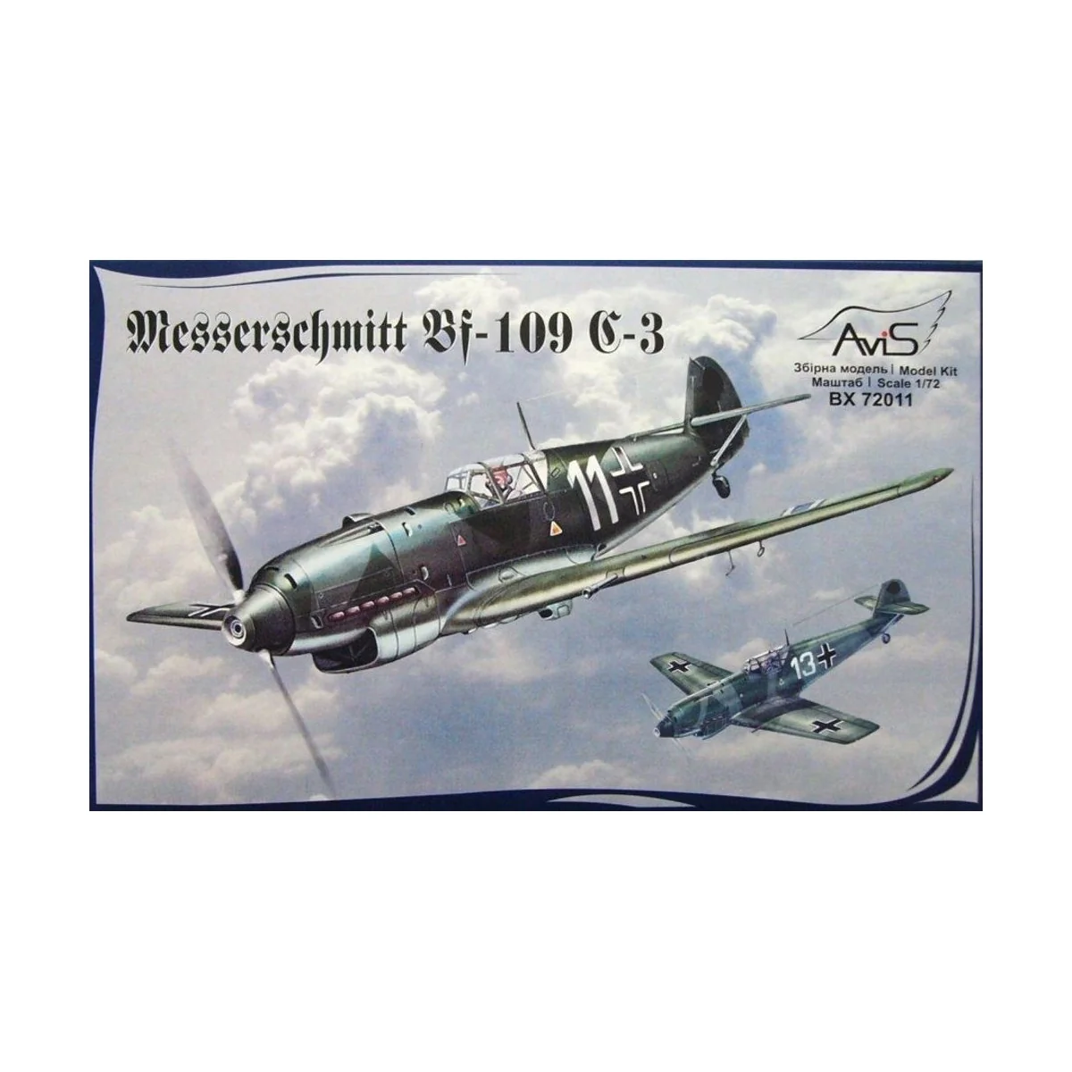 Me Bf-109 C-3 WWII German fighter - Avis AV72011